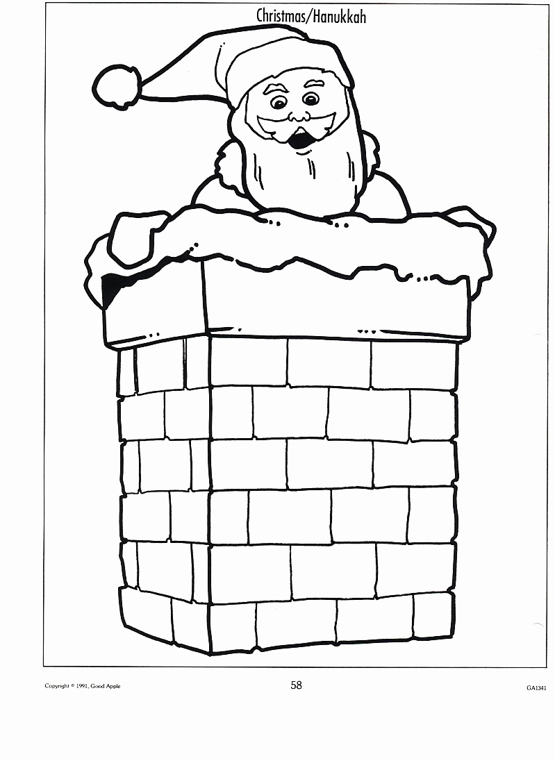 Święty Mikołaj kolorowanki